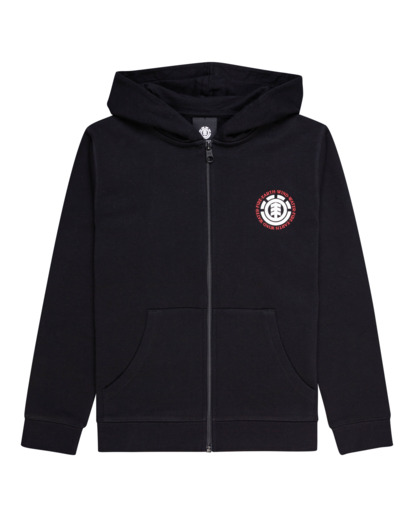 0 Seal - Sweat à capuche zippé pour Garçon 8-16 ans Bleu ELBSF00108 Element