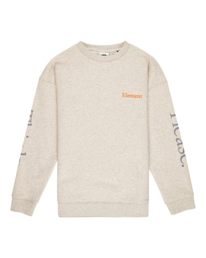 0 Smokey Bear x Element Please - Sweatshirt for Boys 8-16 White ELBSF00120 Element