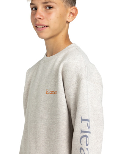 4 Smokey Bear x Element Please - Sweatshirt for Boys 8-16 White ELBSF00120 Element