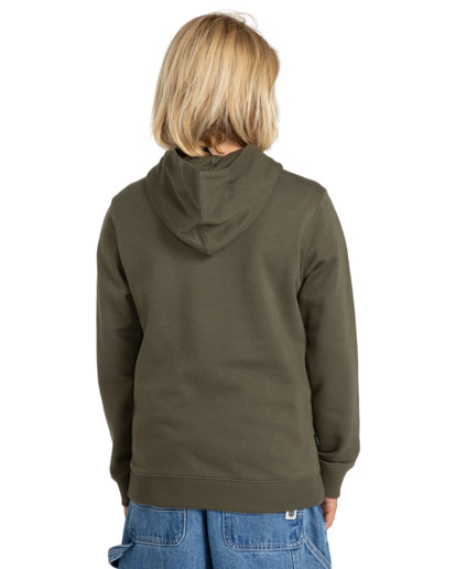 6 Vertical - Sweat à capuche pour Garçon 8-16 ans Vert ELBSF00124 Element