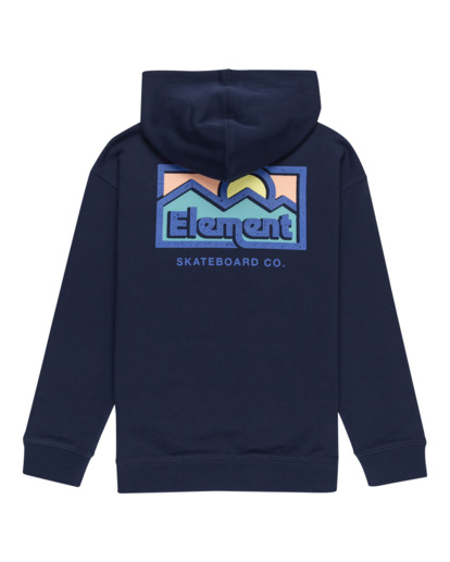 1 Sunup - Sweat à capuche pour Garçon 8-16 ans Bleu ELBSF00150 Element