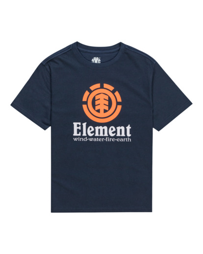 0 Vertical - T-Shirt for Boys 8-16 Blue ELBZT00107 Element