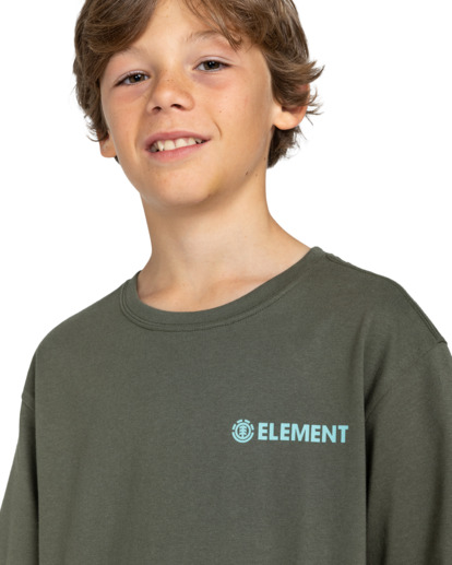 4 Blazin - T-Shirt for Boys 8-16 Green ELBZT00108 Element