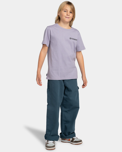 4 Blazin - T-Shirt for Boys 8-16 Purple ELBZT00108 Element