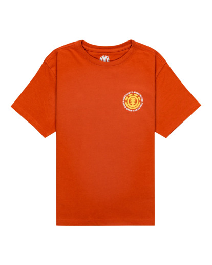 0 Seal Bp - T-shirt pour Garçon 8-16 ans Orange ELBZT00110 Element