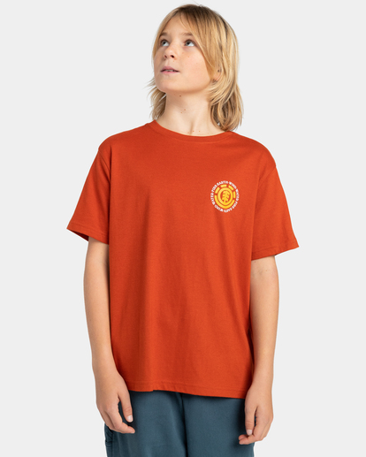 2 Seal Bp - T-shirt pour Garçon 8-16 ans Orange ELBZT00110 Element