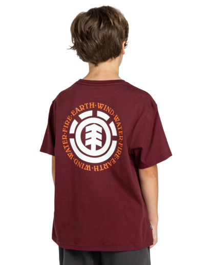 6 Seal Bp - T-shirt pour Garçon 8-16 ans Rouge ELBZT00110 Element