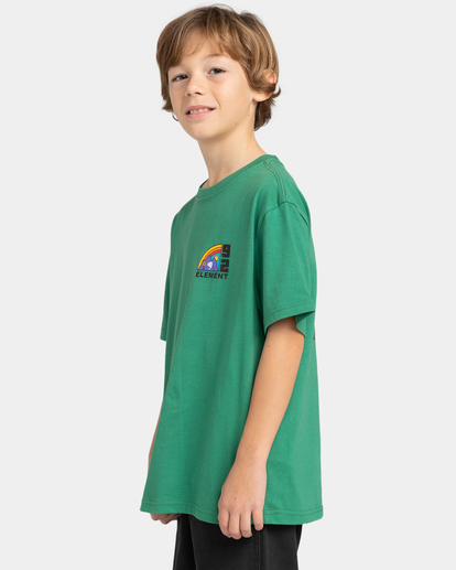 3 Farm - T-Shirt für Jungen 8-16 Grün ELBZT00114 Element