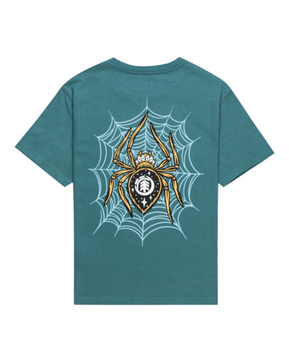 1 Nocturnal Spider - T-shirt pour Garçon 8-16 ans Bleu ELBZT00122 Element