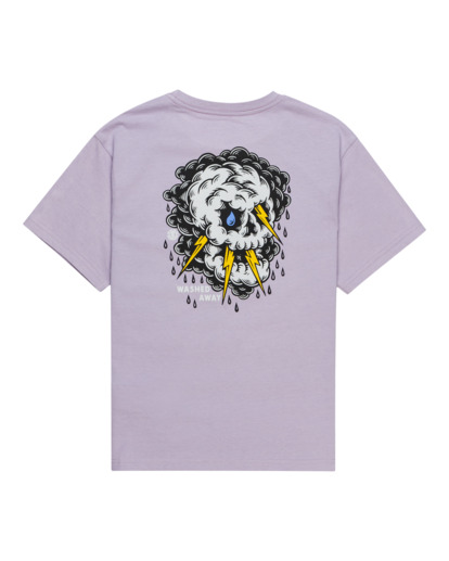 1 Element x Timber Angry Clouds - Camiseta para Chicos 8-16 Violeta ELBZT00125 Element