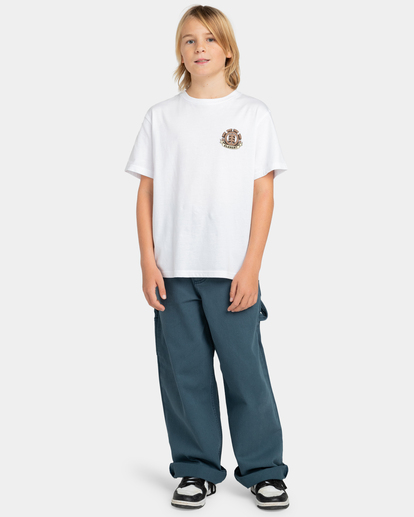 3 Icon Jungle - T-Shirt für Jungen 8-16 Weiss ELBZT00135 Element