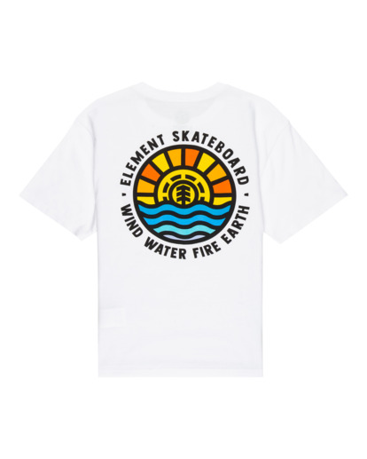 1 Great Outdoor - T-shirt pour Garçon 8-16 ans Blanc ELBZT00149 Element
