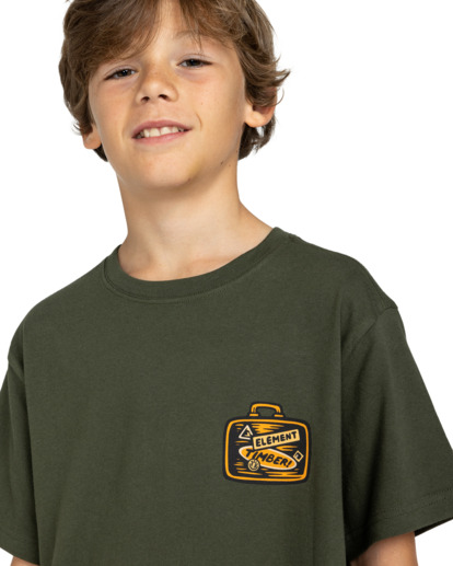 4 Timber Traveler - T-Shirt for Boys 8-16 Brown ELBZT00174 Element