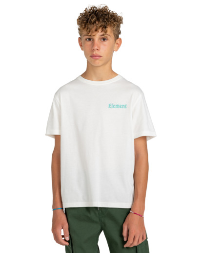 2 Block - T-Shirt for Boys 8-16 White ELBZT00177 Element