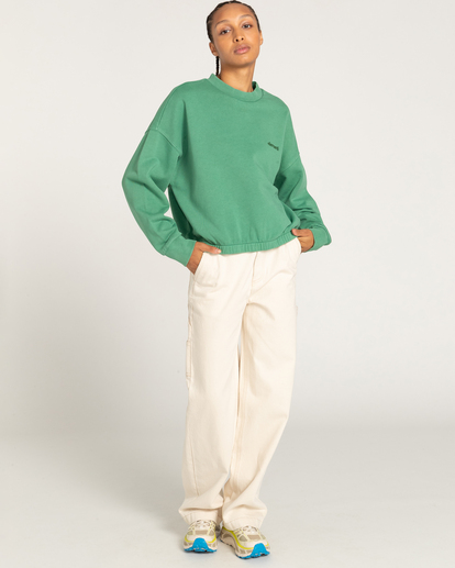 5 Cornell 3.0 - Sweatshirt for Women Green ELJFT00106 Element