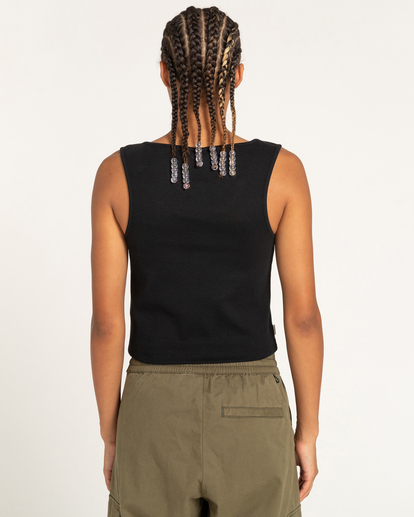 6 Yarnhill - Crop top pour Femme Bleu ELJKT00104 Element