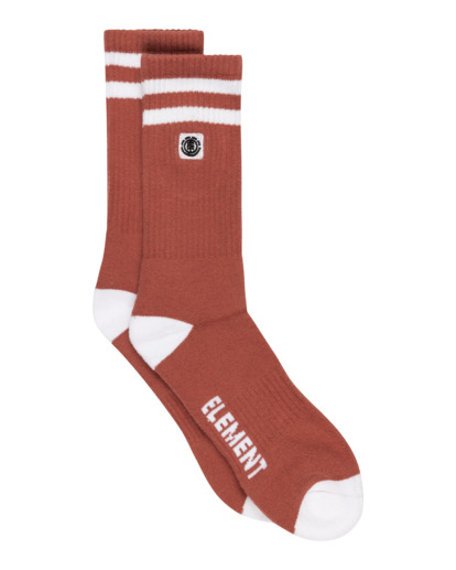 0 Clearsight - Chaussettes de sport pour Homme Rouge ELYAA00145 Element