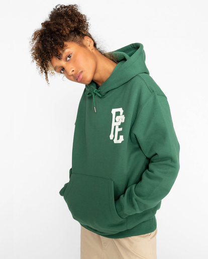 3 Public Enemy x Element Hoodie Green ELYFT00114 Element