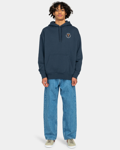 5 Cornell Cipher - Sudadera con Capucha para Hombre Azul ELYFT00143 Element