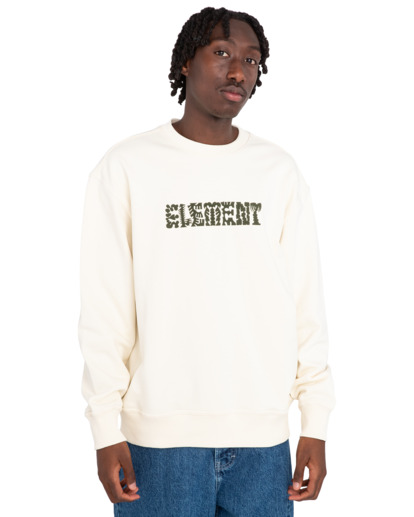 2 Cornell Cipher - Sweat pour Homme Blanc ELYFT00161 Element