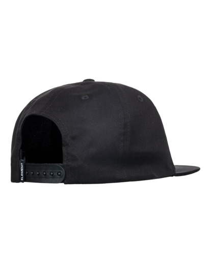 3 Lodge Snapback Hat Black ELYHA00115 Element