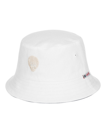 0 Element x Bob Ross Atelier Bucket Hat White ELYHA00134 Element