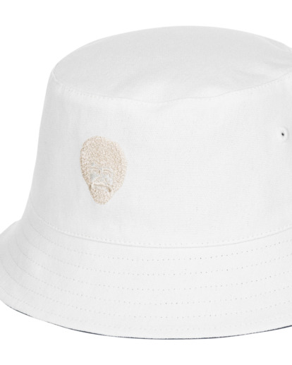 3 Element x Bob Ross Atelier Bucket Hat White ELYHA00134 Element