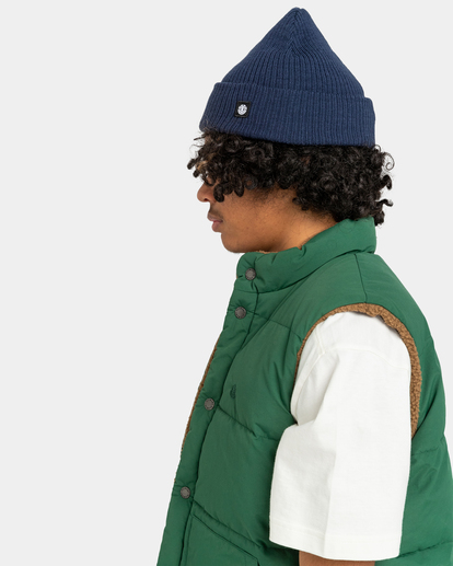 3 Flow - Beanie for Men Blue ELYHA00168 Element