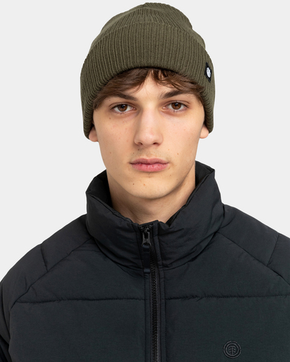 2 Flow - Beanie for Men Brown ELYHA00168 Element