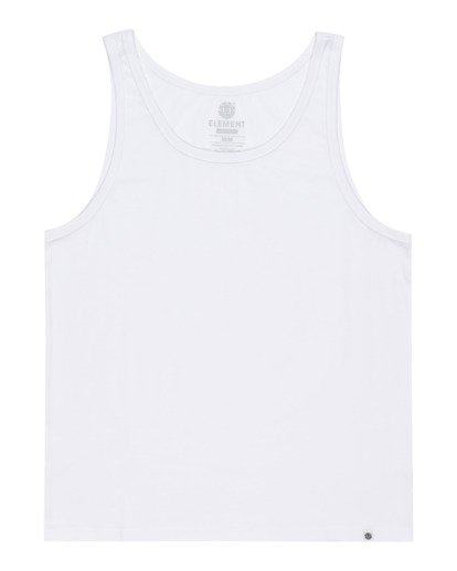 0 Basic Tank Top White ELYKT00103 Element