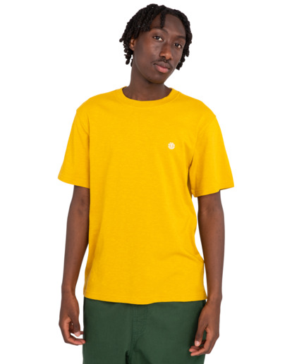 2 Crail - Maglietta da Uomo Yellow ELYKT00119 Element