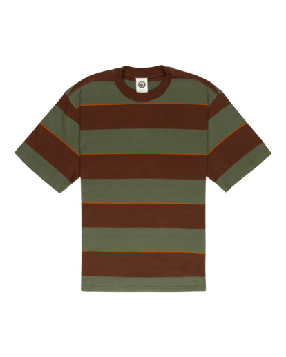 0 Smokey Bear x Element Fir Stripe - T-Shirt for Men Brown ELYKT00147 Element