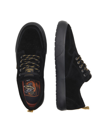 9 Topaz C3 - Chaussures en cuir pour Homme Noir ELYS300020 Element