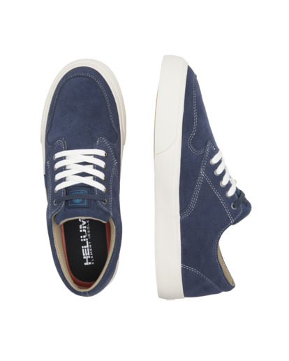 8 Topaz C3 - Leather Shoes for Men Blue ELYS300026 Element
