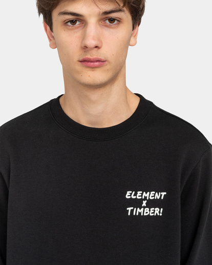 4 Timber Captured - Sweater voor Heren Blue ELYSF00194 Element