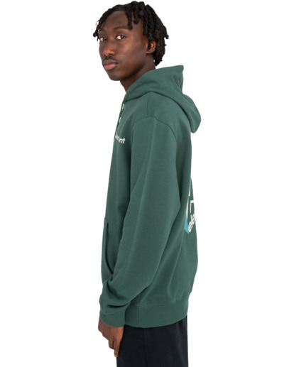 3 Joint Cube - Sweat à capuche pour Homme Vert ELYSF00215 Element