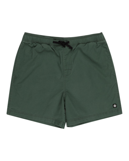 0 Valley Twill - Bermuda Elasticizzati da Uomo Green ELYWS00102 Element