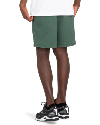 8 Valley Twill - Elasticated Shorts for Men Green ELYWS00102 Element