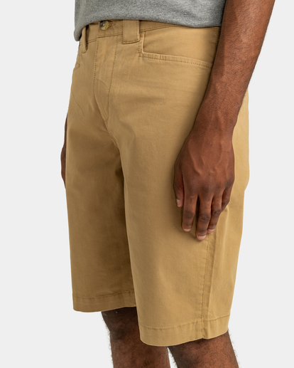 4 Sawyer - Bermuda Chino da Uomo Green ELYWS00106 Element