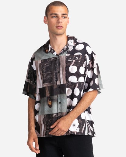 1 Resort Short Sleeve Button-Down Shirt  ELYWT00102 Element