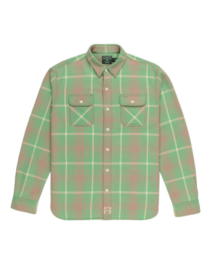 0 Element x Polo Ralph Lauren - Camisa de Manga Larga Unisex Verde ELYWT00145 Element