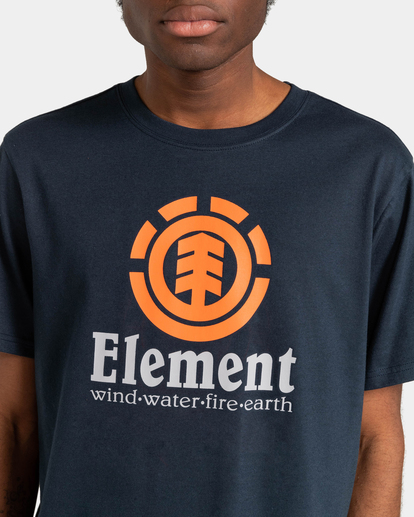 4 Vertical - T-Shirt for Men Blue ELYZT00152 Element