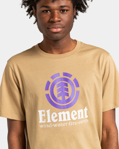 4 Vertical - Camiseta para Hombre Verde ELYZT00152 Element