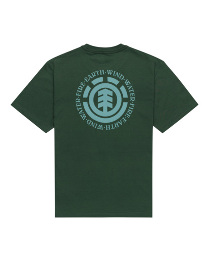 1 Seal - T-Shirt for Men Green ELYZT00154 Element