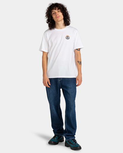 5 Hills - Camiseta para Hombre Blanco ELYZT00158 Element