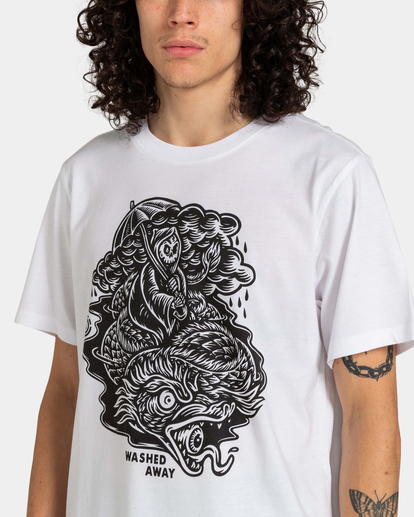 4 Element x Timber Passenger - Camiseta para Unisex Blanco ELYZT00201 Element