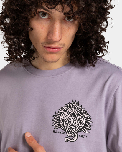 4 Element x Timber The Eye - Unisex T-Shirt Purple ELYZT00202 Element