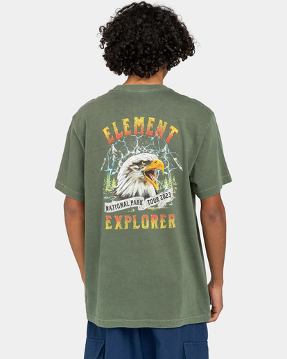 6 Heliaca T-Shirt Green ELYZT00312 Element