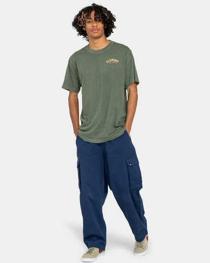 5 Heliaca T-Shirt Green ELYZT00312 Element