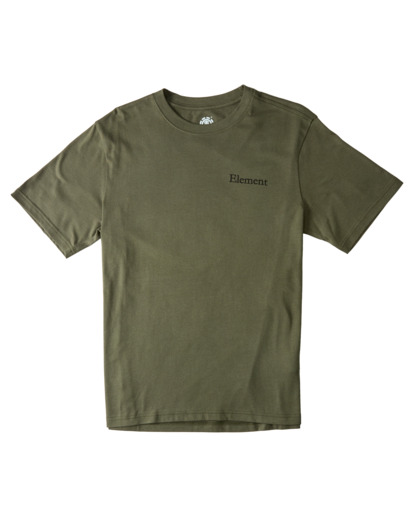 0 Smokey Bear x Element Forest Fires T-Shirt Green ELYZT00316 Element